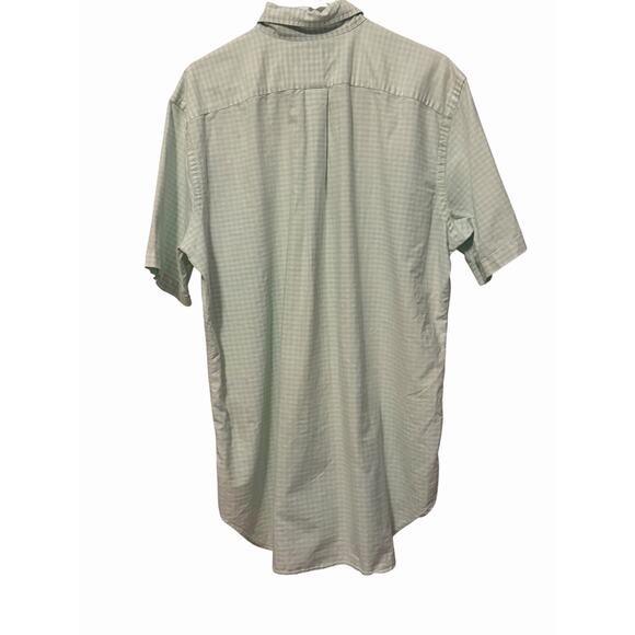 Ralph Lauren Polo Oxford Shirt Mens Size L Green Gingham Button Down Pony Preppy - Picture 2 of 11